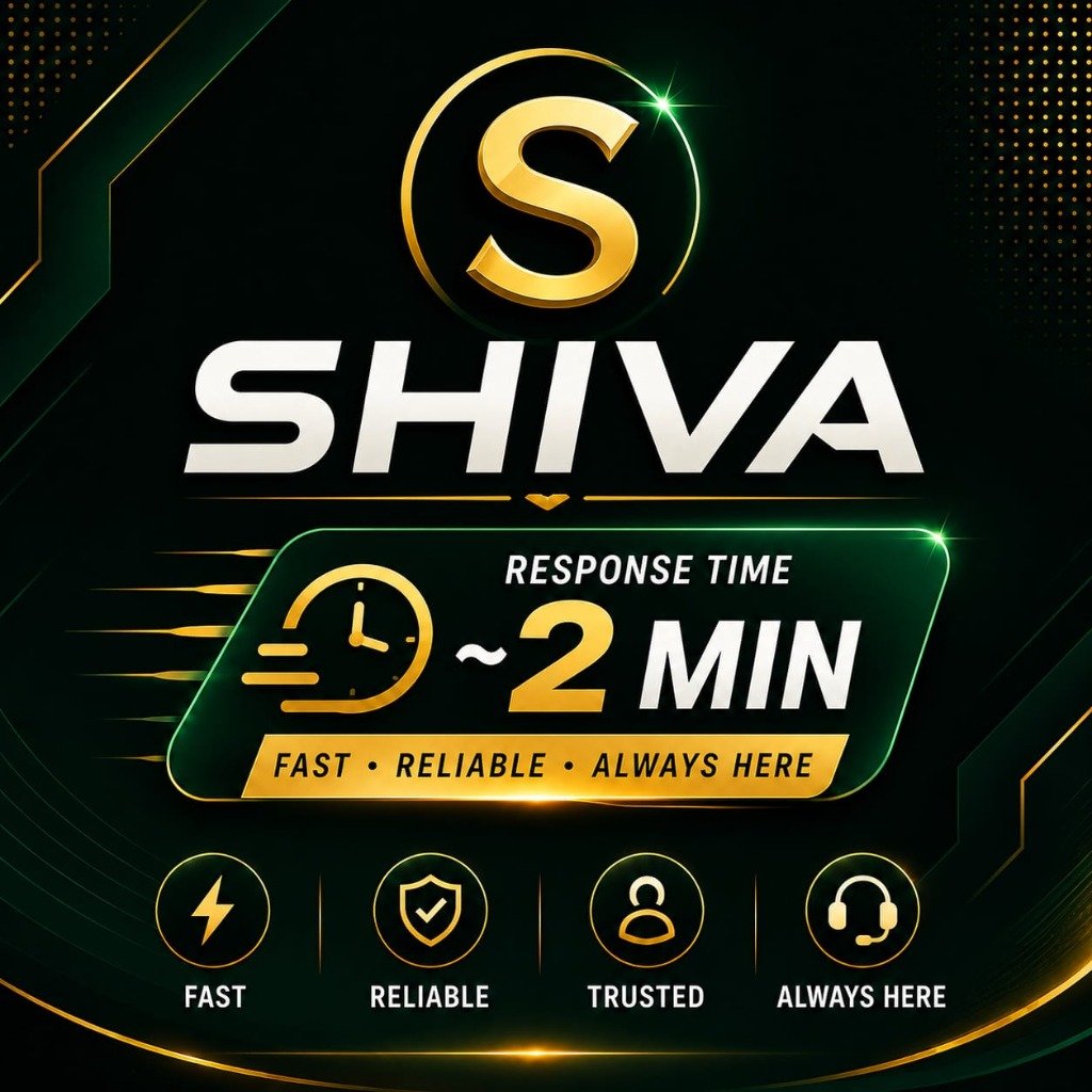 Shiva Services - Fast, reliable IT support with under 2 minute response time.